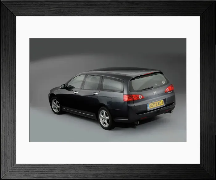 Framed Print : 2003 Honda Accord Tourer i-vtec