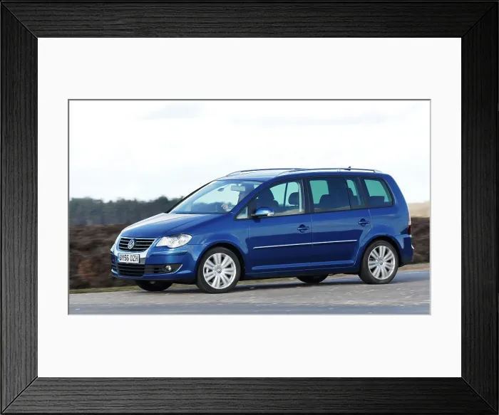 Framed Print : 2006 Volkswagen Touran Tdi Sport Framed Print : 2006 Volkswagen Touran Tdi Sport