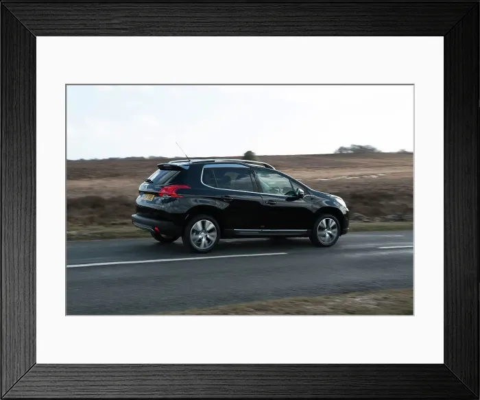 Framed Print : 2014 Peugeot 2008 Hdi Feline Framed Print : 2014 Peugeot 2008 Hdi Feline