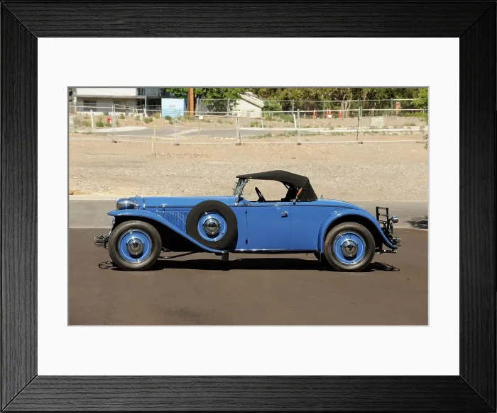 Framed Print : Ruxton model c roadster 1932. Artist: Simon Clay Framed Print : Ruxton model c roadster 1932. Artist: Simon Clay