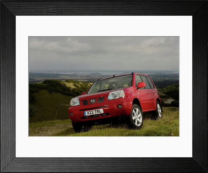 Framed Print : 2005 Nissan X-Trail 2.2dci Framed Print : 2005 Nissan X-Trail 2.2dci