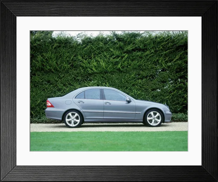 Framed Print : 2004 Mercedes Benz C230 Kompressor Framed Print : 2004 Mercedes Benz C230 Kompressor