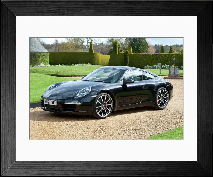 Framed Print : 2011 Porsche 911 Carreras Framed Print : 2011 Porsche 911 Carreras
