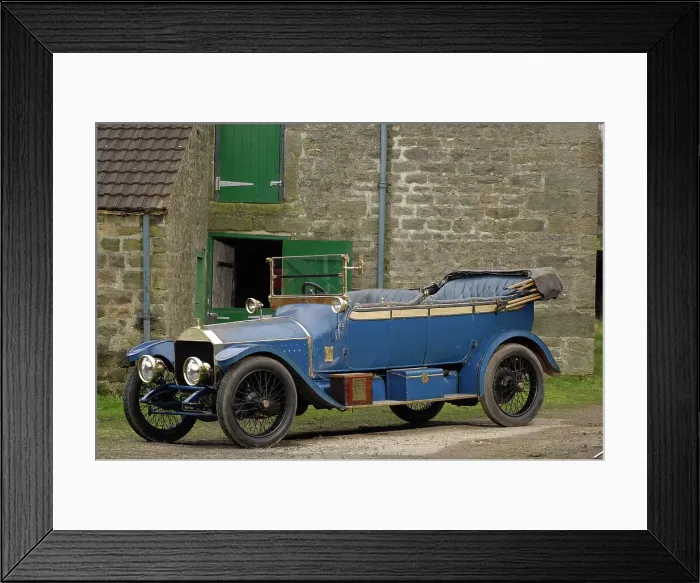 Framed Print : Napier open tourer 1913. Artist: Simon Clay Framed Print : Napier open tourer 1913. Artist: Simon Clay