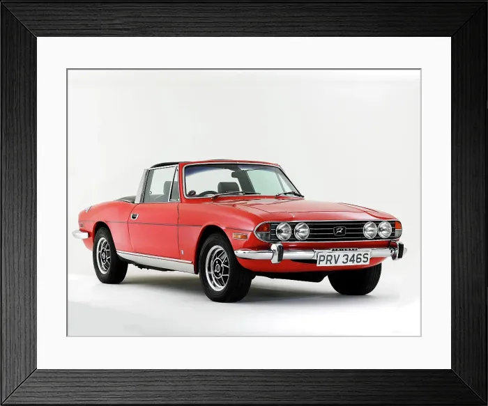 Framed Print : 1973 Triumph Stag Framed Print : 1973 Triumph Stag