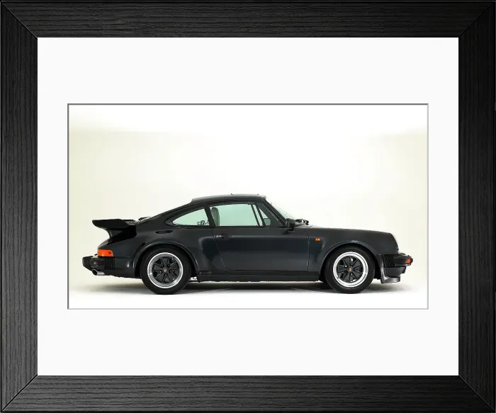 Framed Print : 1988 Porsche 930 Turbo Framed Print : 1988 Porsche 930 Turbo