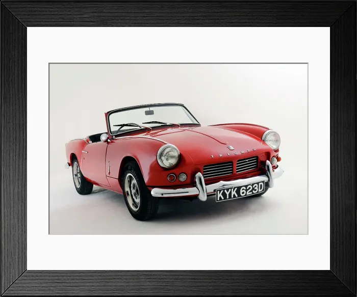 Framed Print : 1966 Triumph Spitfire Mk2