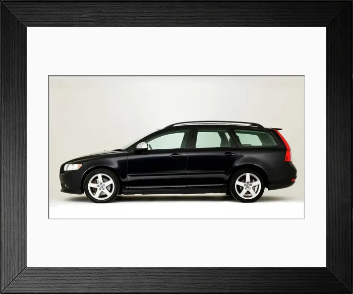 Framed Print : 2009 Volvo V50 Framed Print : 2009 Volvo V50