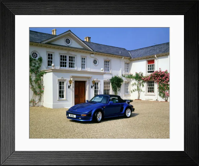 Framed Print : 1989 Porsche 911 Turbo SE Cabriolet Framed Print : 1989 Porsche 911 Turbo SE Cabriolet