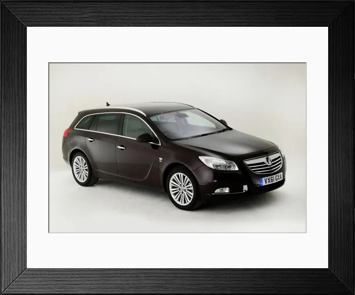 Framed Print : 2011 Vauxhall Insignia SE estate Framed Print : 2011 Vauxhall Insignia SE estate