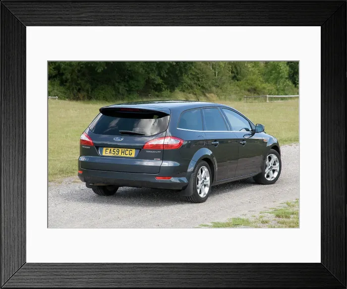 Framed Print : 2009 Ford Mondeo Tdci Estate Framed Print : 2009 Ford Mondeo Tdci Estate