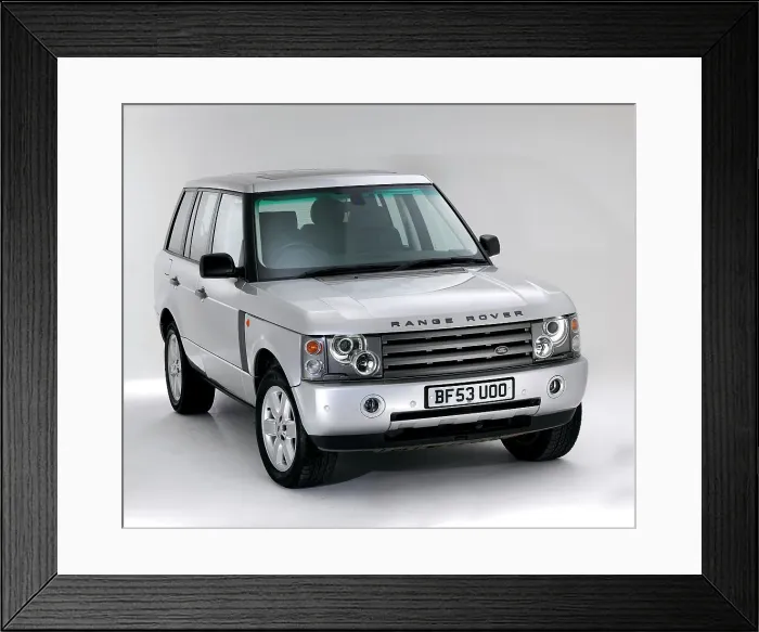 Framed Print : 2004 Range Rover Vogue Framed Print : 2004 Range Rover Vogue