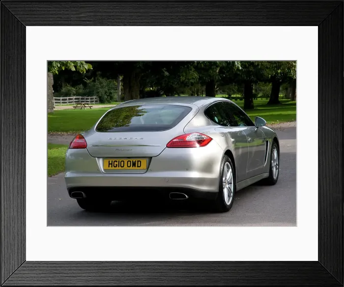 Framed Print : 2010 Porsche Panamera Framed Print : 2010 Porsche Panamera