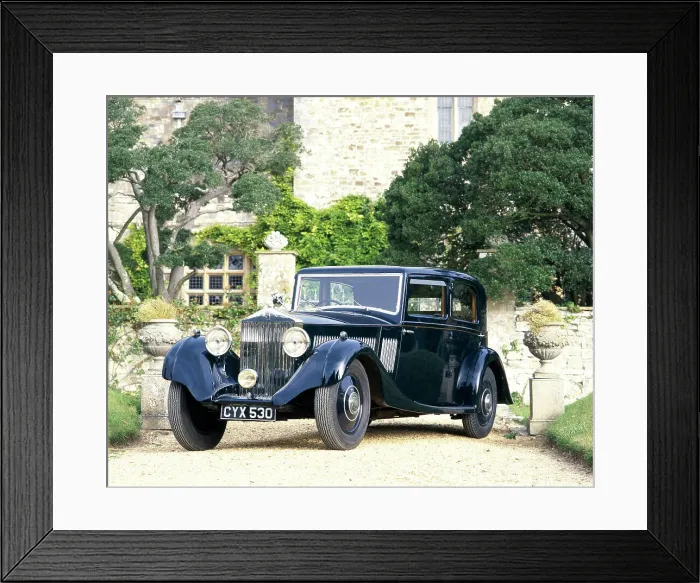 Framed Print : A 1935 Rolls-Royce 20 / 25 Framed Print : A 1935 Rolls-Royce 20 / 25