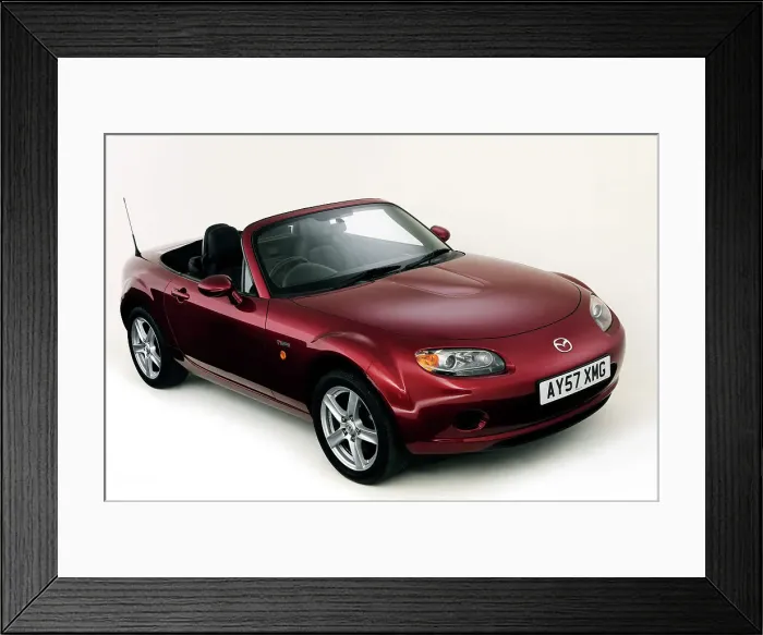 Framed Print : 2007 Mazda MX5 Framed Print : 2007 Mazda MX5