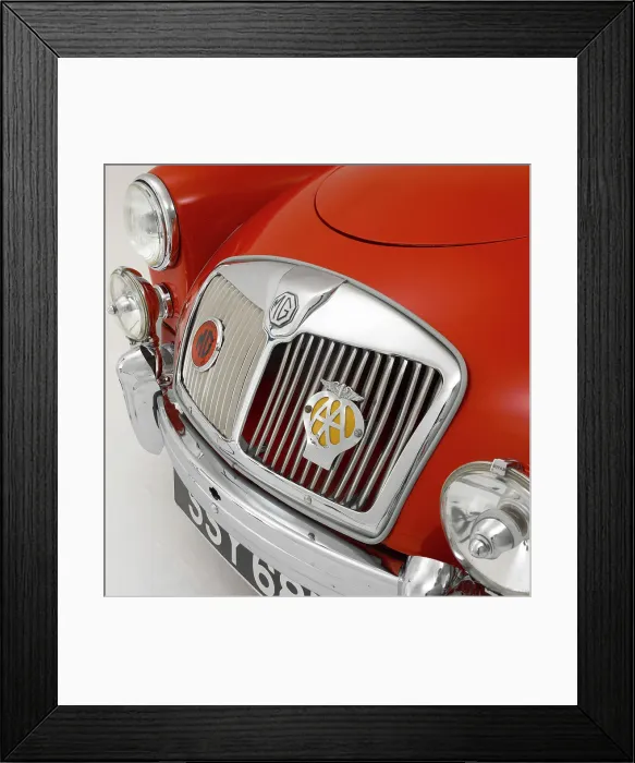 Framed Print : 1957 MG A Framed Print : 1957 MG A