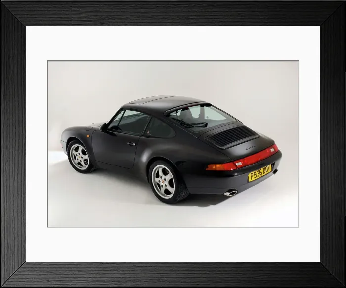 Framed Print : 1996 Porsche 993 Carrera Framed Print : 1996 Porsche 993 Carrera