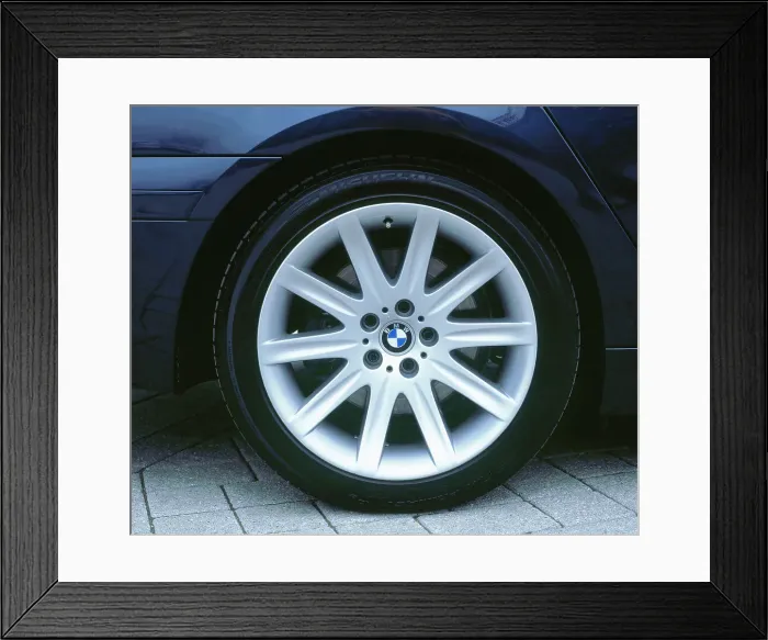 Framed Print : 2002 BMW 745i Framed Print : 2002 BMW 745i