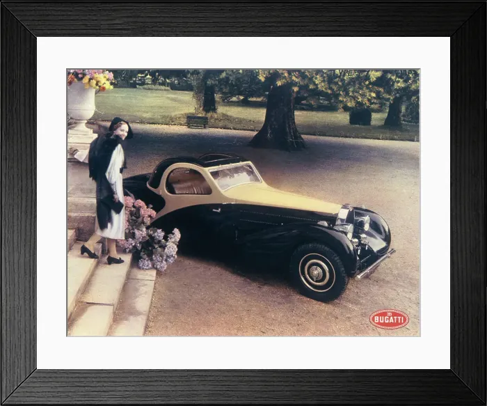 Framed Print : A page from a 1935 Bugatti brochure Framed Print : A page from a 1935 Bugatti brochure