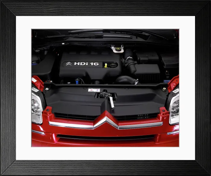 Framed Print : 2004 Citroen C4 Framed Print : 2004 Citroen C4