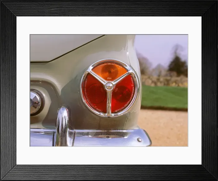 Framed Print : 1962 Ford Consul Cortina rear light cluster Framed Print : 1962 Ford Consul Cortina rear light cluster