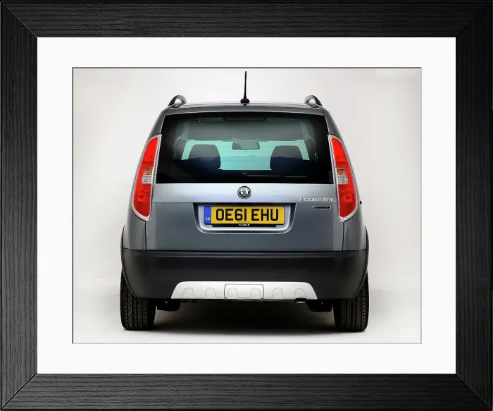 Framed Print : 2011 Skoda Roomster Scout Framed Print : 2011 Skoda Roomster Scout
