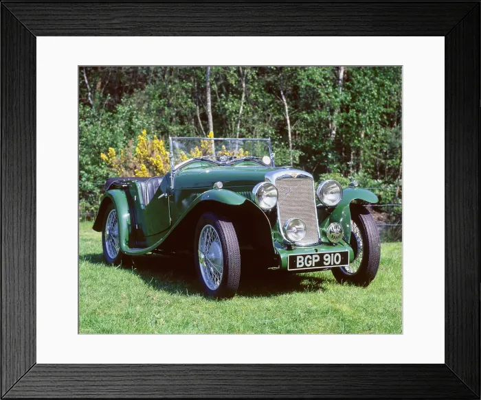 Framed Print : 1935 Hillman Aero Minx