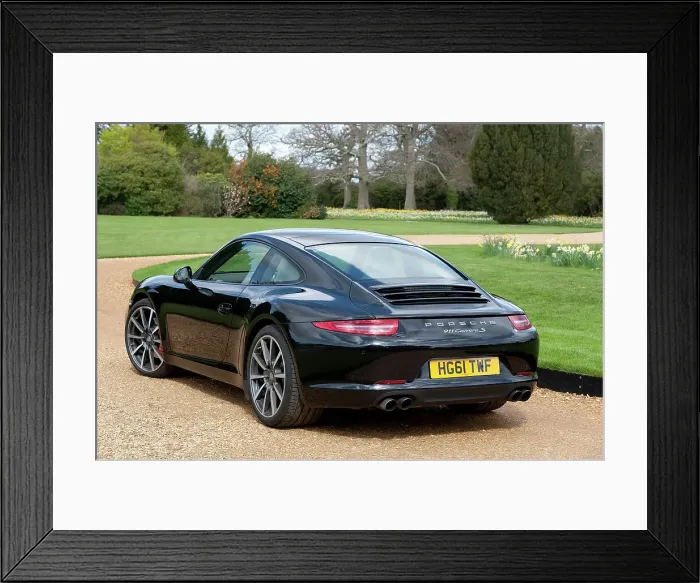 Framed Print : 2011 Porsche 911 Carreras Framed Print : 2011 Porsche 911 Carreras
