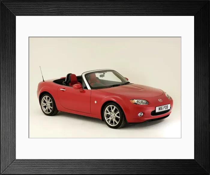Framed Print : 2005 Mazda MX5