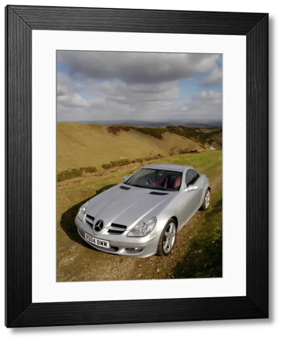 Framed Print : 2004 Mercedes Benz SLK 200K Framed Print : 2004 Mercedes Benz SLK 200K