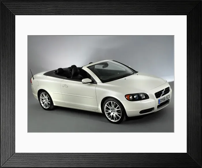 Framed Print : 2006 Volvo C70 Convertible Framed Print : 2006 Volvo C70 Convertible