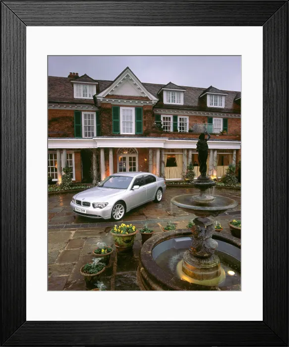 Framed Print : 2002 BMW 735i Framed Print : 2002 BMW 735i