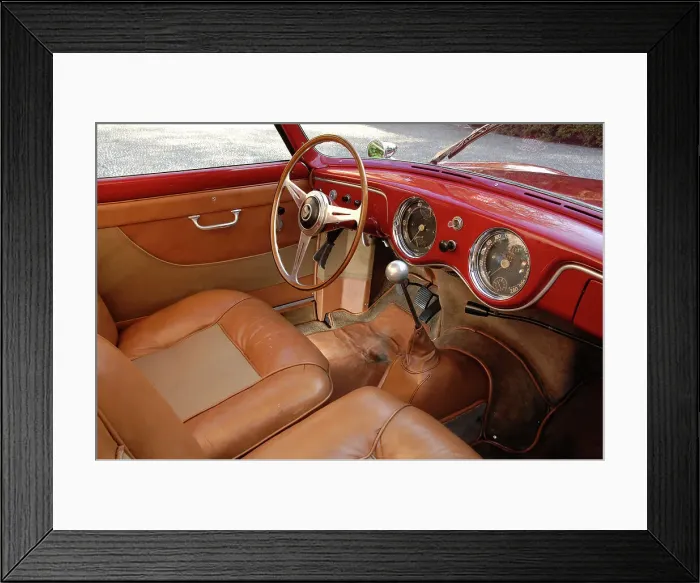 Framed Print : 1953 Ferrari 212 Inter Europa Framed Print : 1953 Ferrari 212 Inter Europa