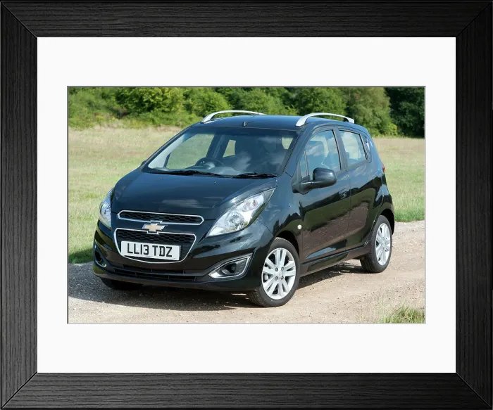 Framed Print : 2013 Chevrolet Spark LTZ Framed Print : 2013 Chevrolet Spark LTZ