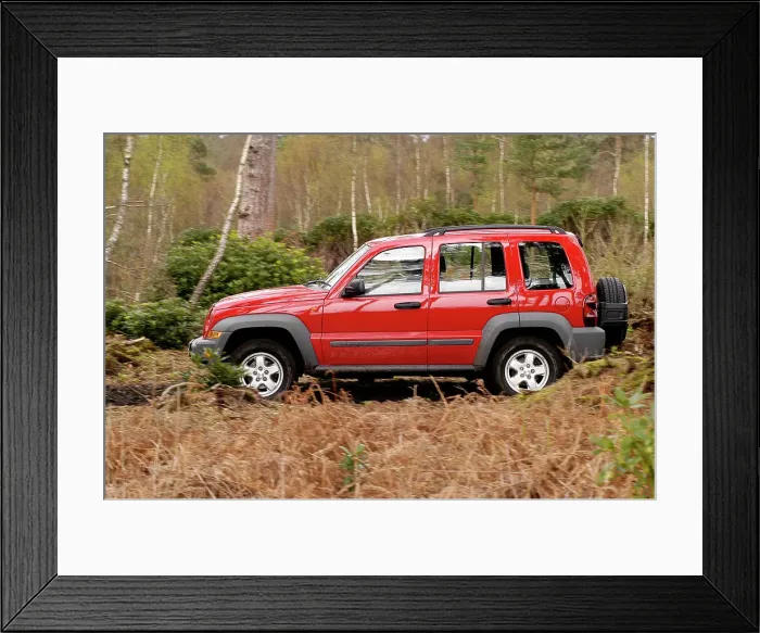 Framed Print : 2004 Jeep Cherokee Framed Print : 2004 Jeep Cherokee