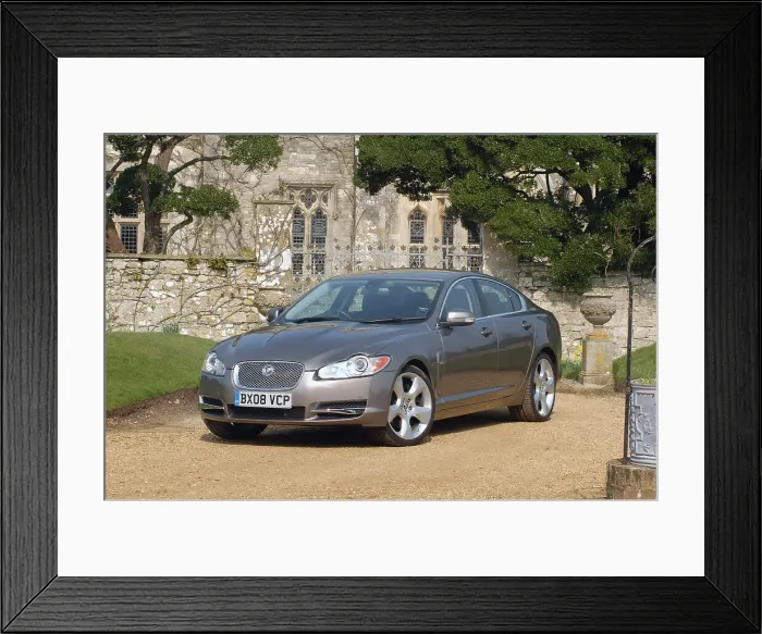 Framed Print : 2008 Jaguar XF SV8 Framed Print : 2008 Jaguar XF SV8
