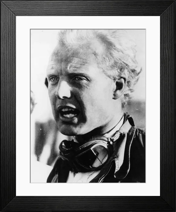 Framed Print : Mike Hawthorn, racing driver, mid-1950s Framed Print : Mike Hawthorn, racing driver, mid-1950s