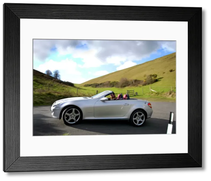 Framed Print : 2004 Mercedes Benz SLK 200K Framed Print : 2004 Mercedes Benz SLK 200K