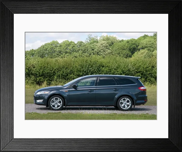 Framed Print : 2009 Ford Mondeo Tdci Estate Framed Print : 2009 Ford Mondeo Tdci Estate