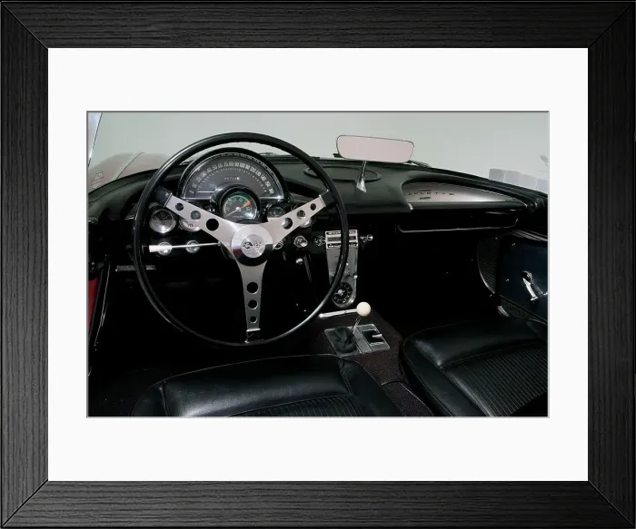 Framed Print : 1961 Chevrolet Corvette C1 Convertible Framed Print : 1961 Chevrolet Corvette C1 Convertible
