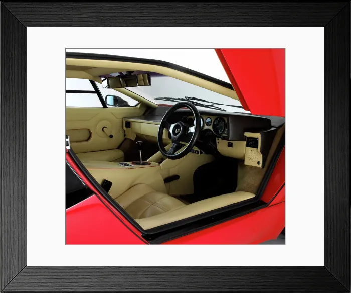 Framed Print : 1988 Lamborghini Countach Framed Print : 1988 Lamborghini Countach