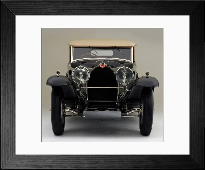 Framed Print : 1930 Bugatti Type 46 Faux Framed Print : 1930 Bugatti Type 46 Faux