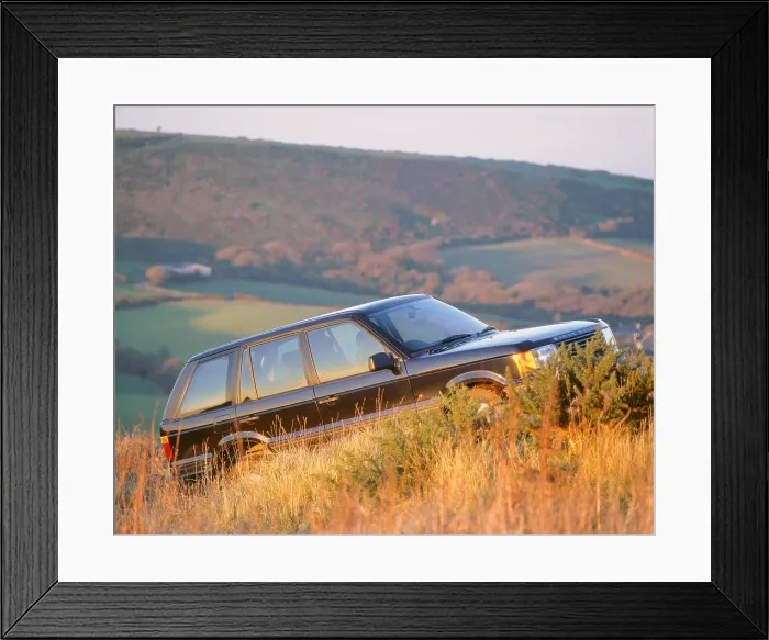 Framed Print : 1997 Range Rover 4.0 Framed Print : 1997 Range Rover 4.0