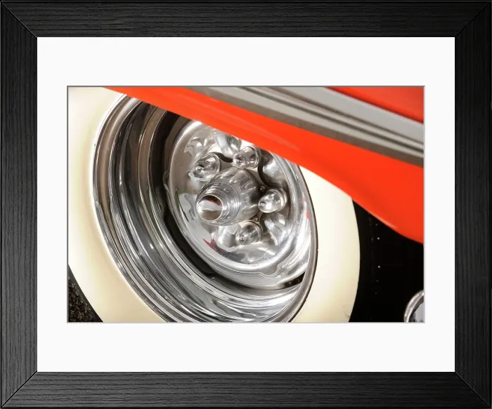 Framed Print : Chevrolet Impala Bubble top 1959. Artist: Simon Clay Framed Print : Chevrolet Impala Bubble top 1959. Artist: Simon Clay