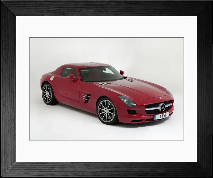 Framed Print : 2011 Mercedes Benz AMG SLS Framed Print : 2011 Mercedes Benz AMG SLS