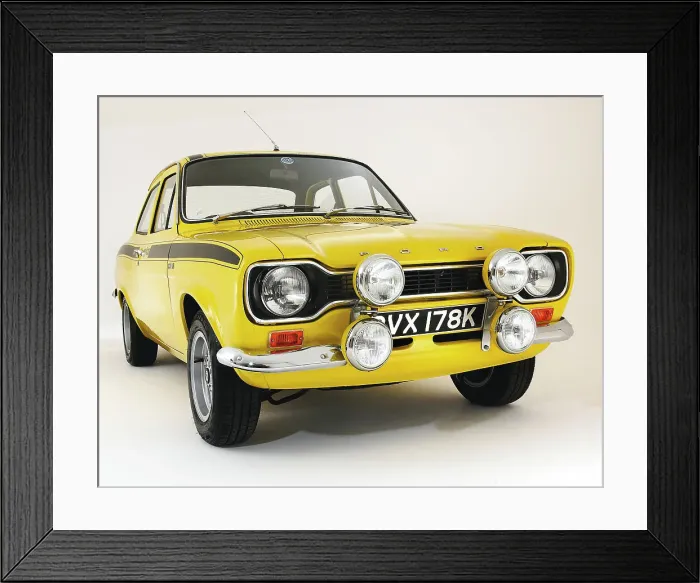 Framed Print : 1972 Ford Escort Mexico Framed Print : 1972 Ford Escort Mexico