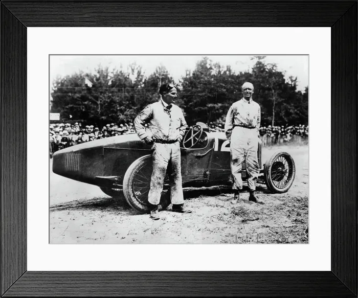 Framed Print : 1923 French Grand Prix, Henry Segrave in Sunbeam Framed Print : 1923 French Grand Prix, Henry Segrave in Sunbeam