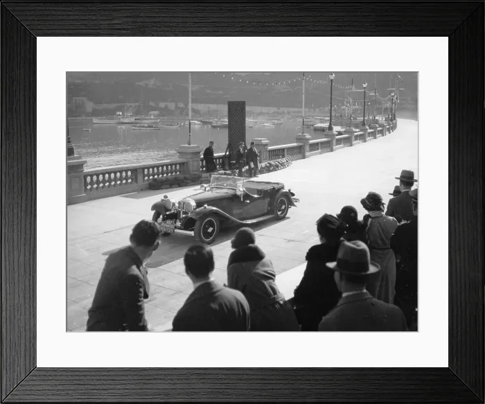 Framed Print : SH Light driving an SS1, at the Monte Carlo Rally, 1934 Framed Print : SH Light driving an SS1, at the Monte Carlo Rally, 1934