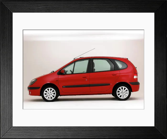 Framed Print : 2003 Renault Scenic Framed Print : 2003 Renault Scenic