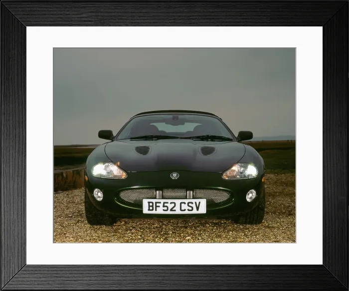 Framed Print : 2002 Jaguar XKR convertible Framed Print : 2002 Jaguar XKR convertible